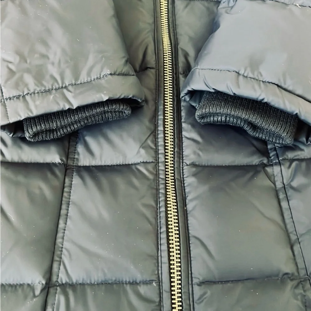 Michael Kors navy long puffer jacket women’s size XS - Picture 11 of 12